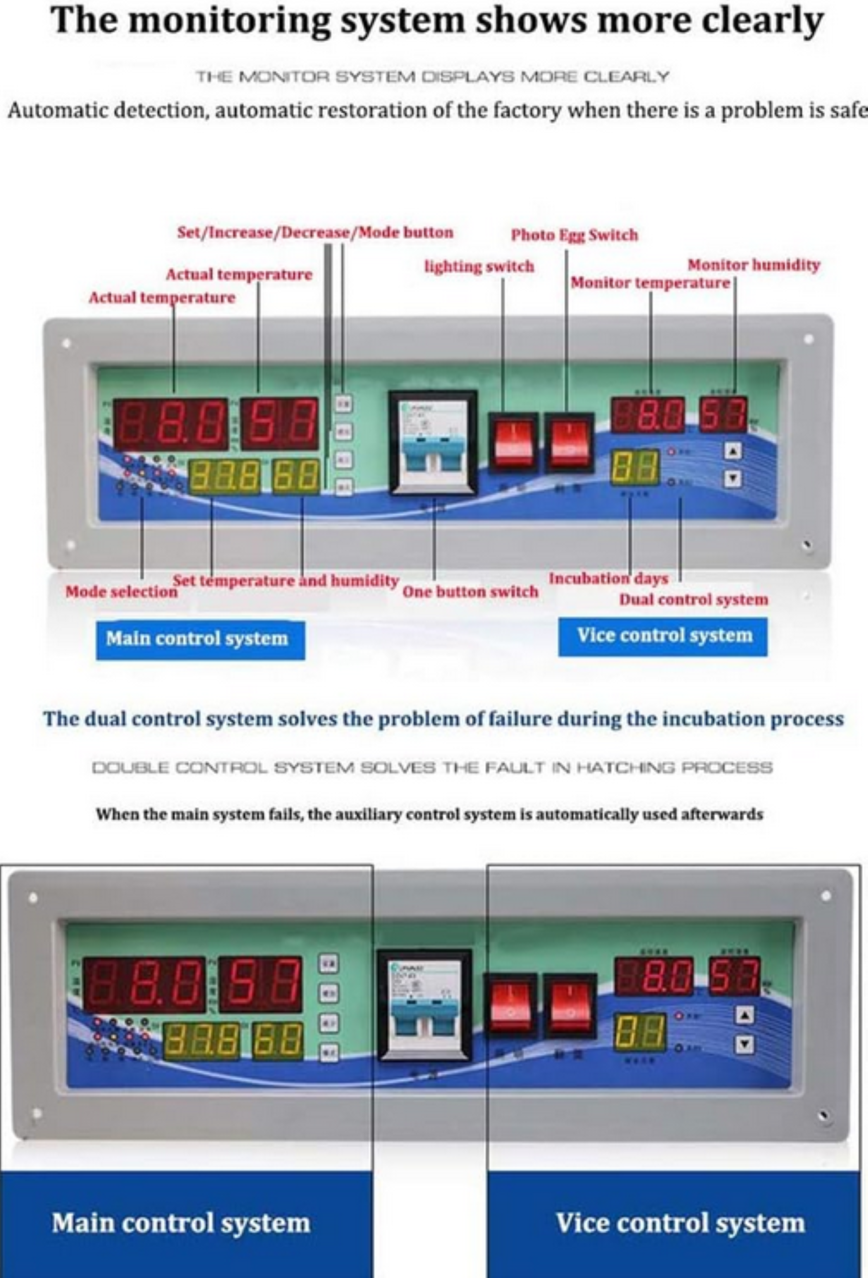 528 Eggs Incubator Intelligent Automatic Egg Hatcher - Image 3