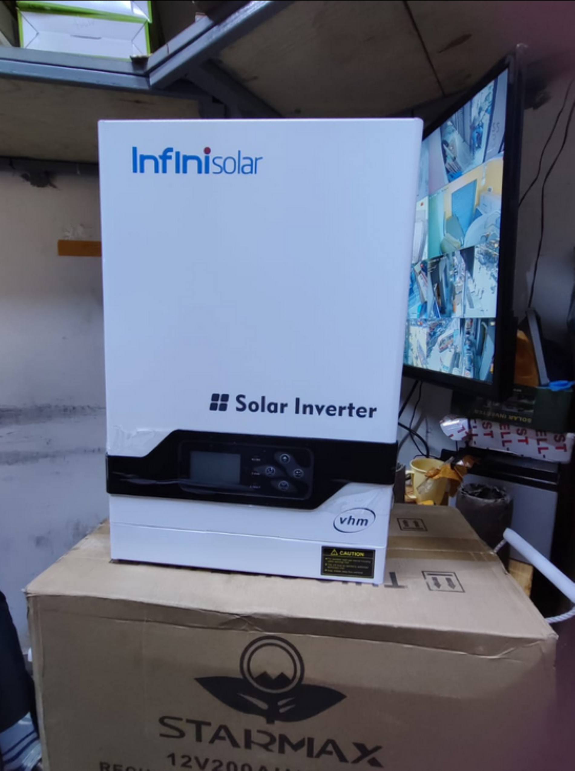 5kw 48v Lithium Solar Kit - Infinisolar 5kva Inverter and 5kw Amizar 5kw Battery - Image 2