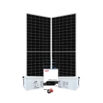 3.2kw Solar Power Kit 3200w 24v Ritar Battery Must Inverter