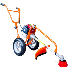 Trolley Brush Cutter 4 Stroke 2 Blades Hawk King HKWB008