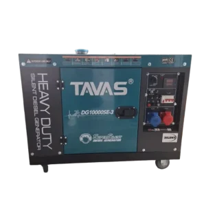 10kva TAVAS Diesel Silent Generator DG10000SE With ATS 3ph